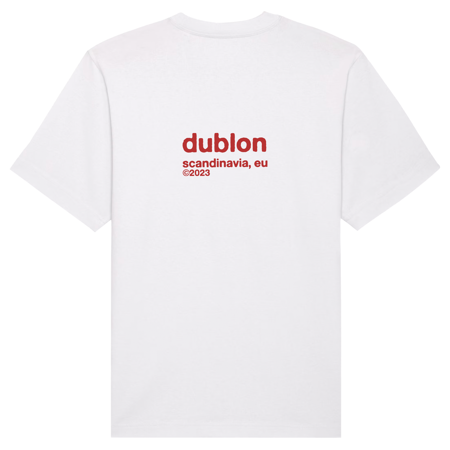 White dublon T-shirt EU