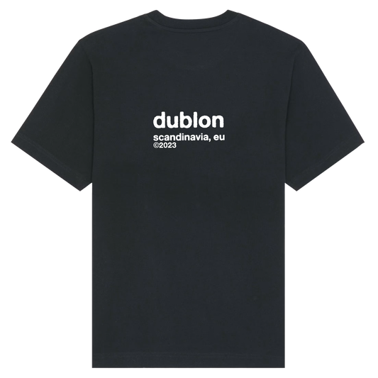 Black dublon T-shirt EU