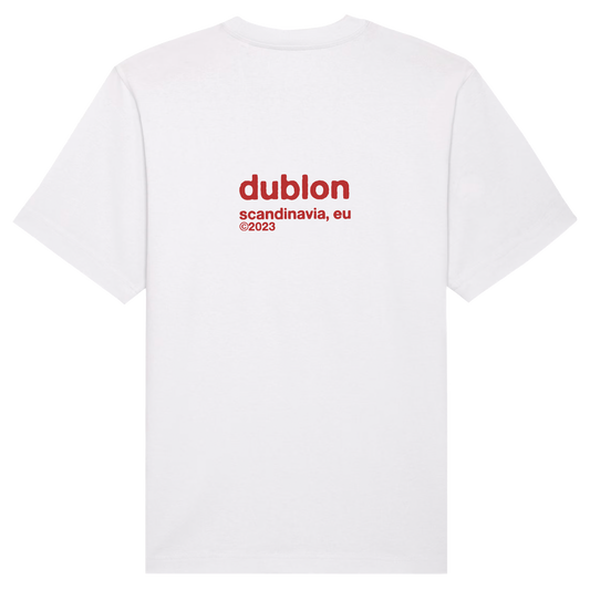 White dublon T-shirt EU